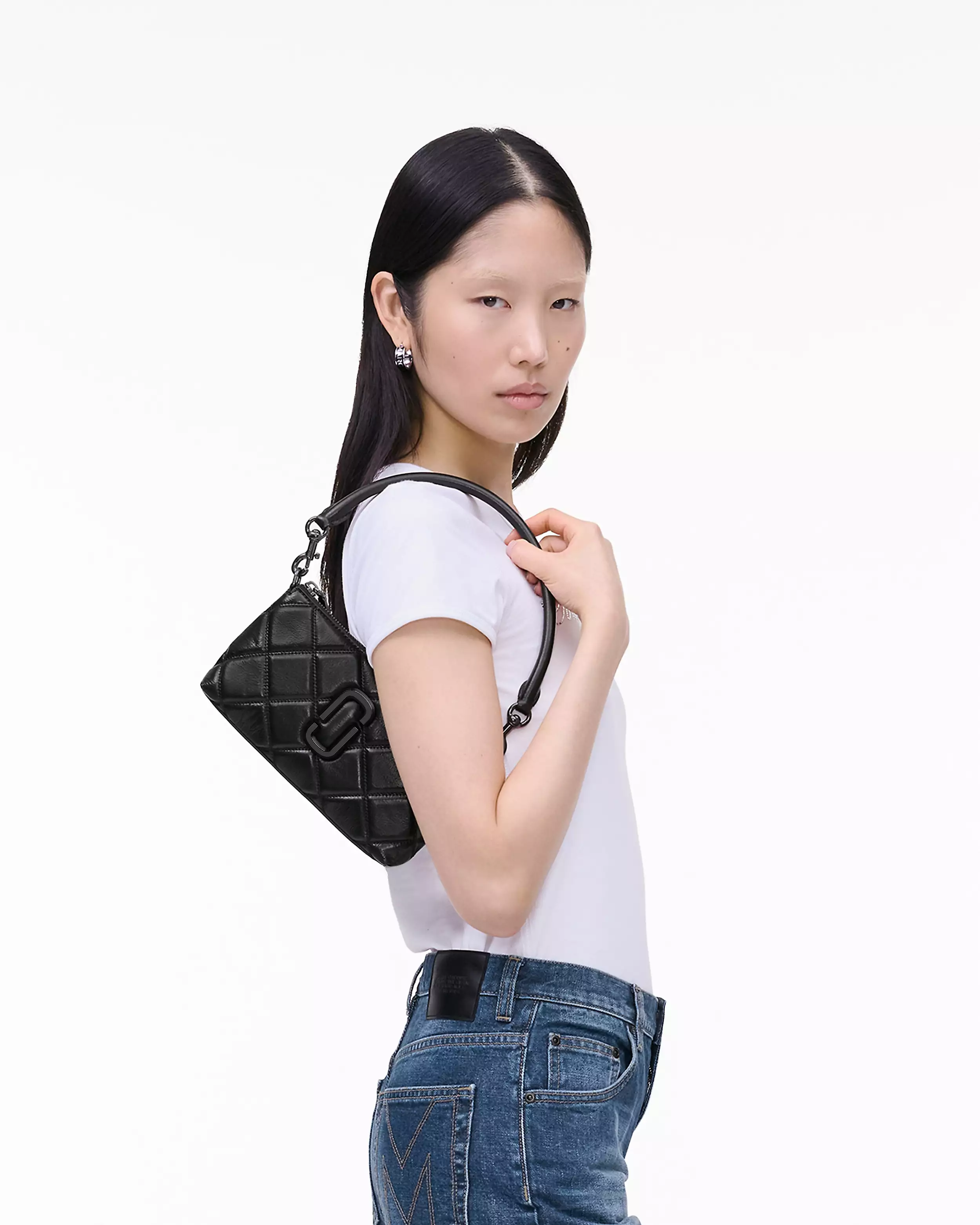 The Quilted Snapshot Convertible Shoulder Bag - Image 8