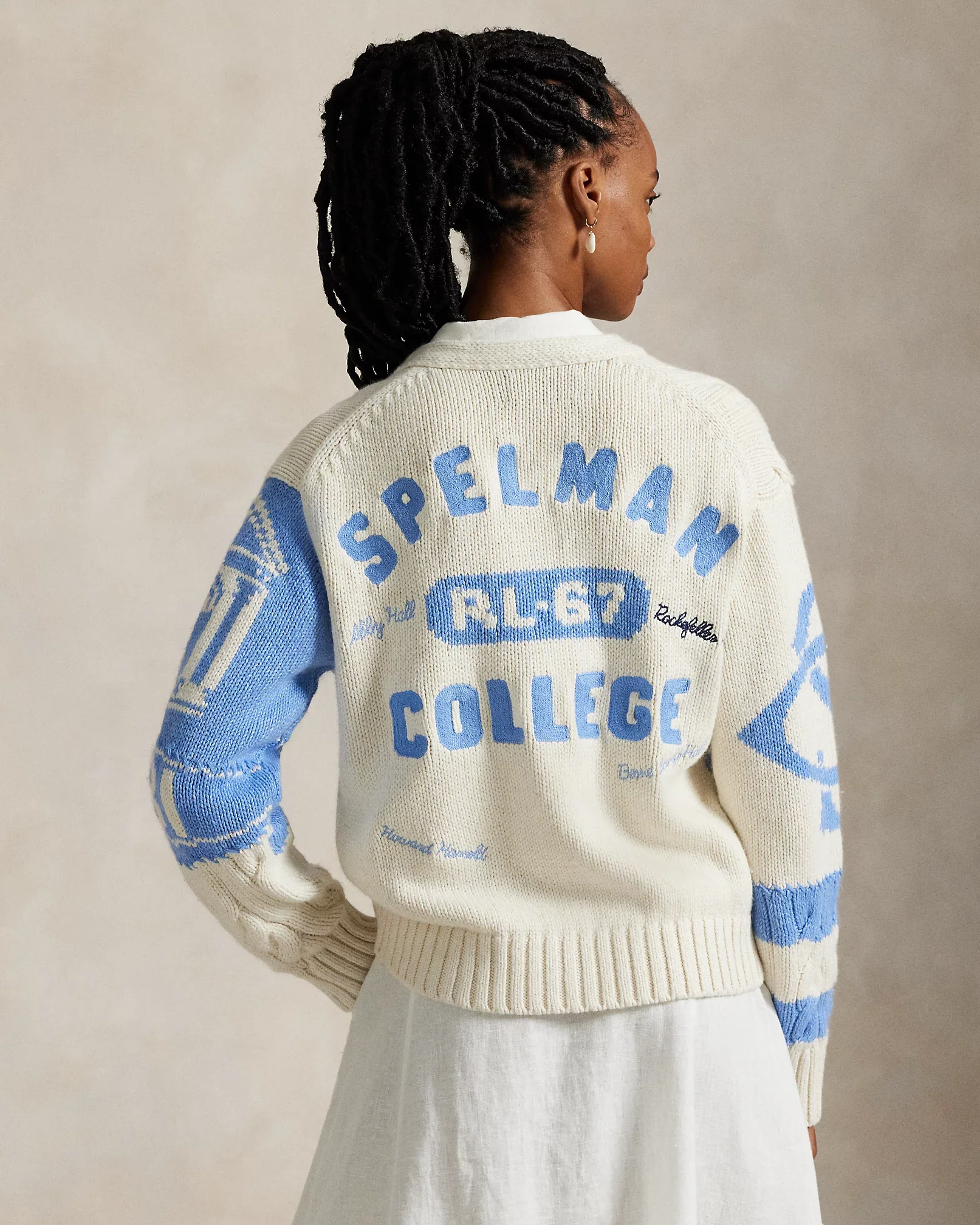 The Spelman College Patchwork Cardigan - Image 4