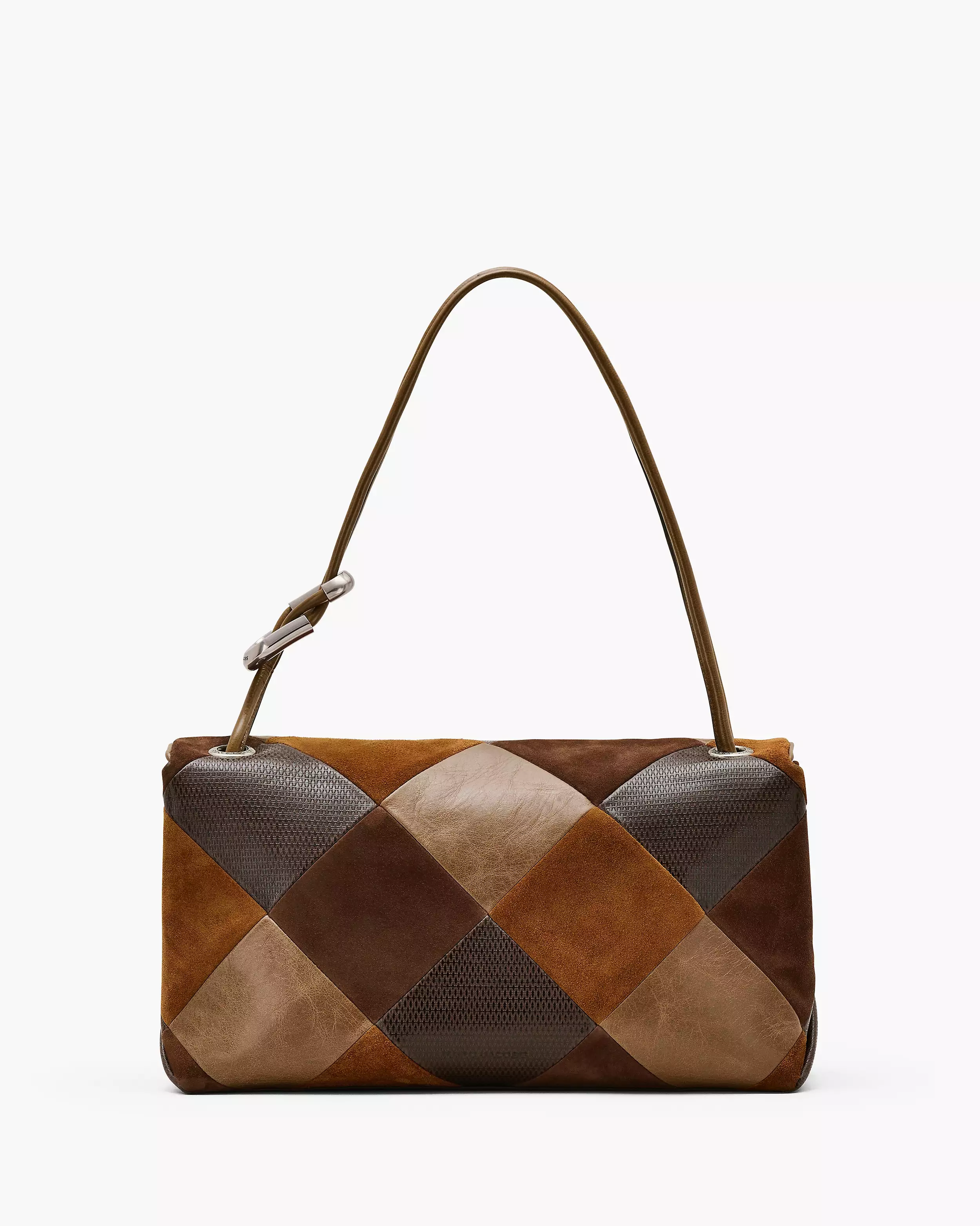 The Suede Patchwork Large Dual Bag - Image 3