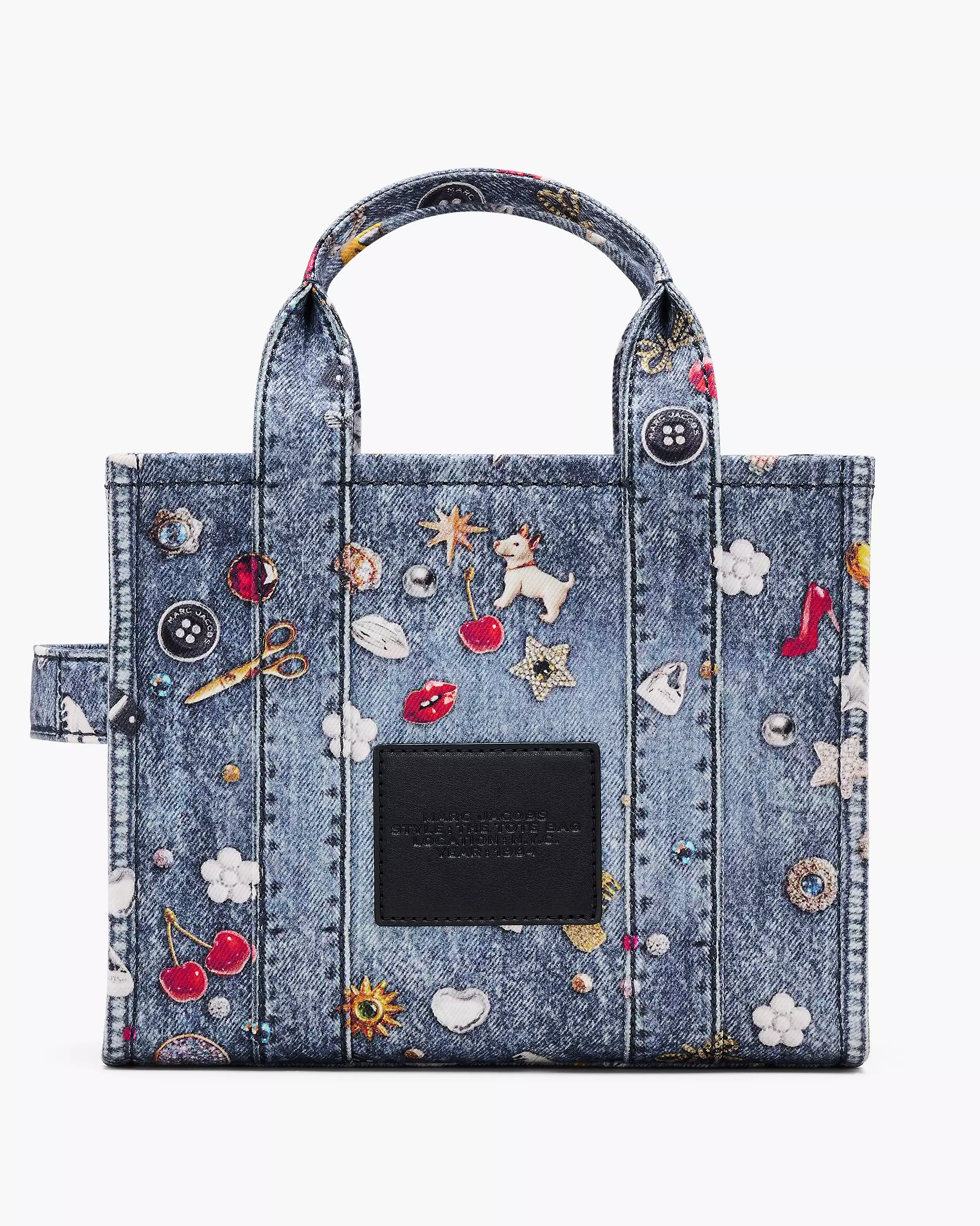 The Trompe L'Oeil Trinket Canvas Small Tote Bag - Image 3
