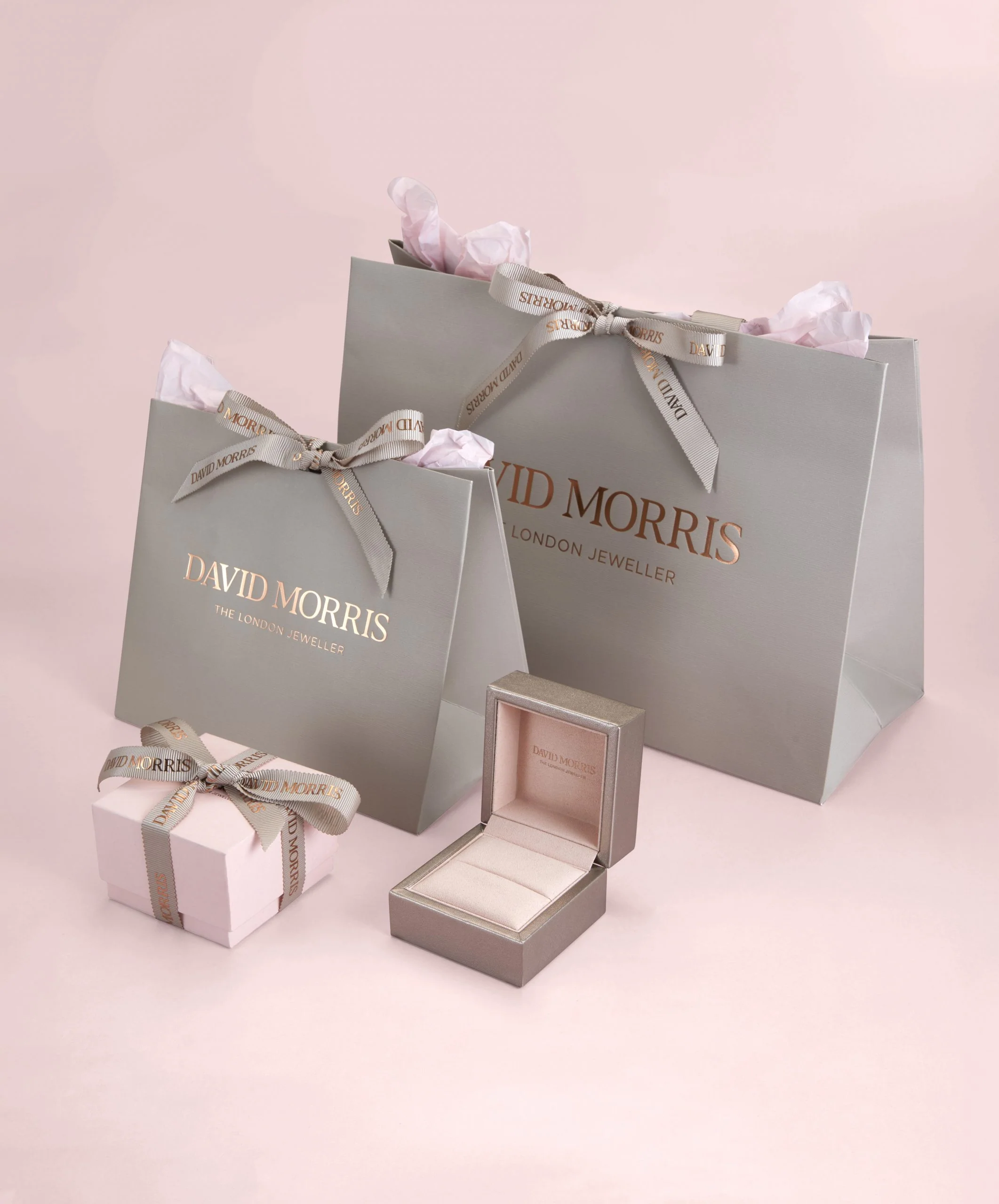 Princess Cut White Diamond Engagement Ring - Image 3