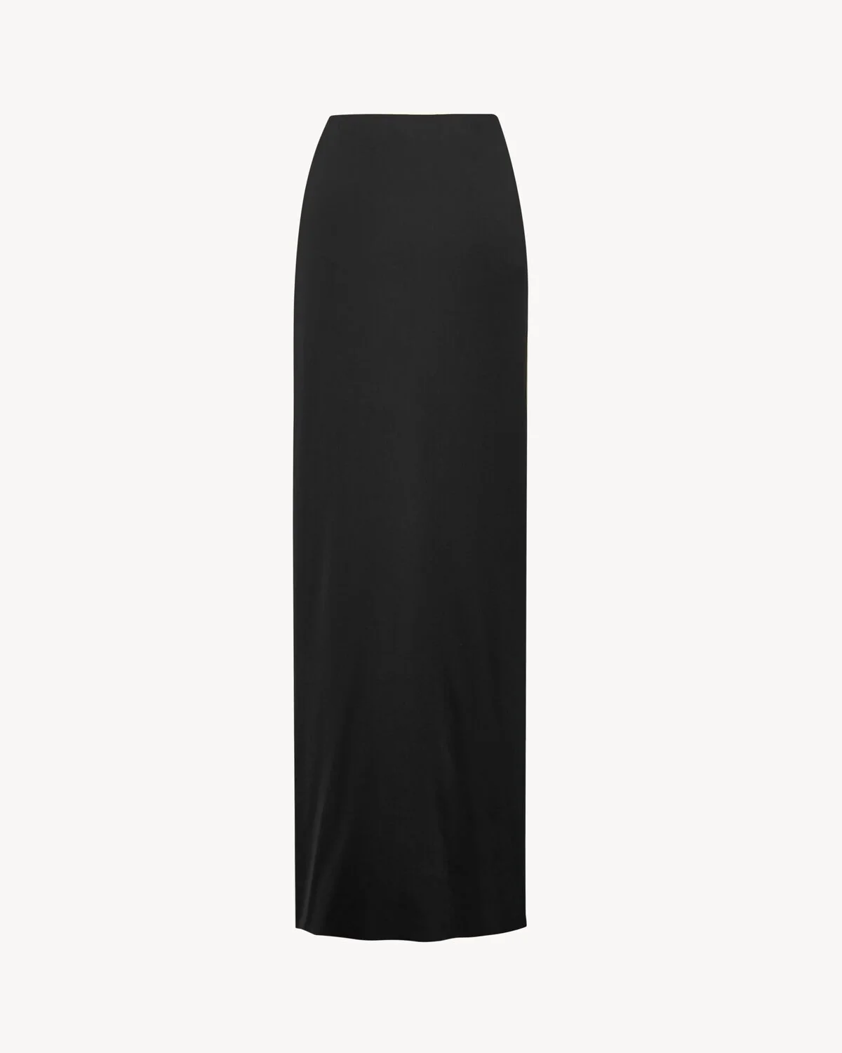 Tied Skirt In Silk Charmeuse - Image 2
