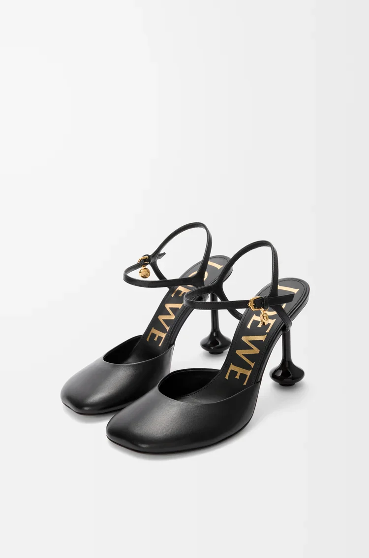 Toy Ankle Strap Pump In Lambskin - Image 3