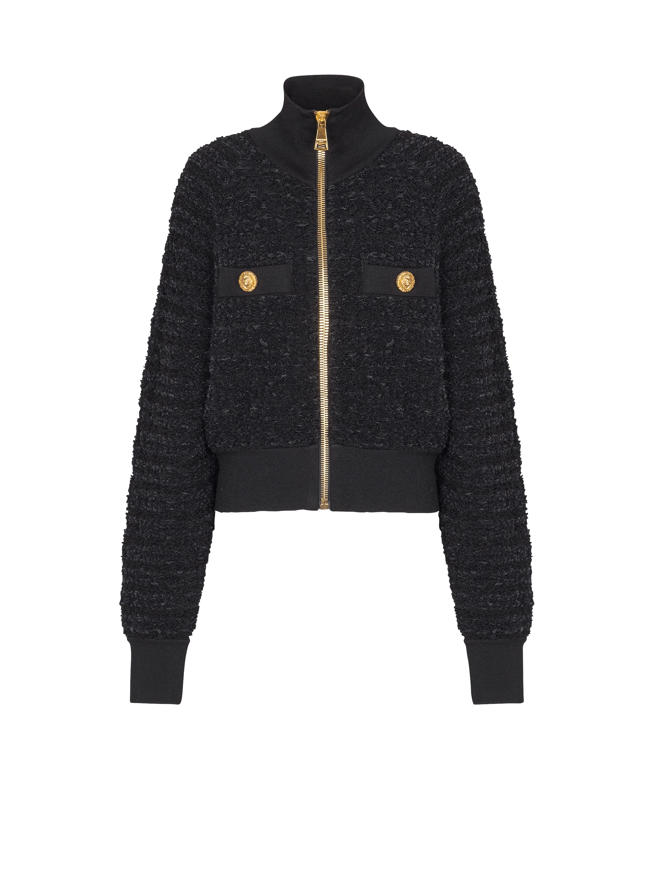 Tweed Bomber Jacket