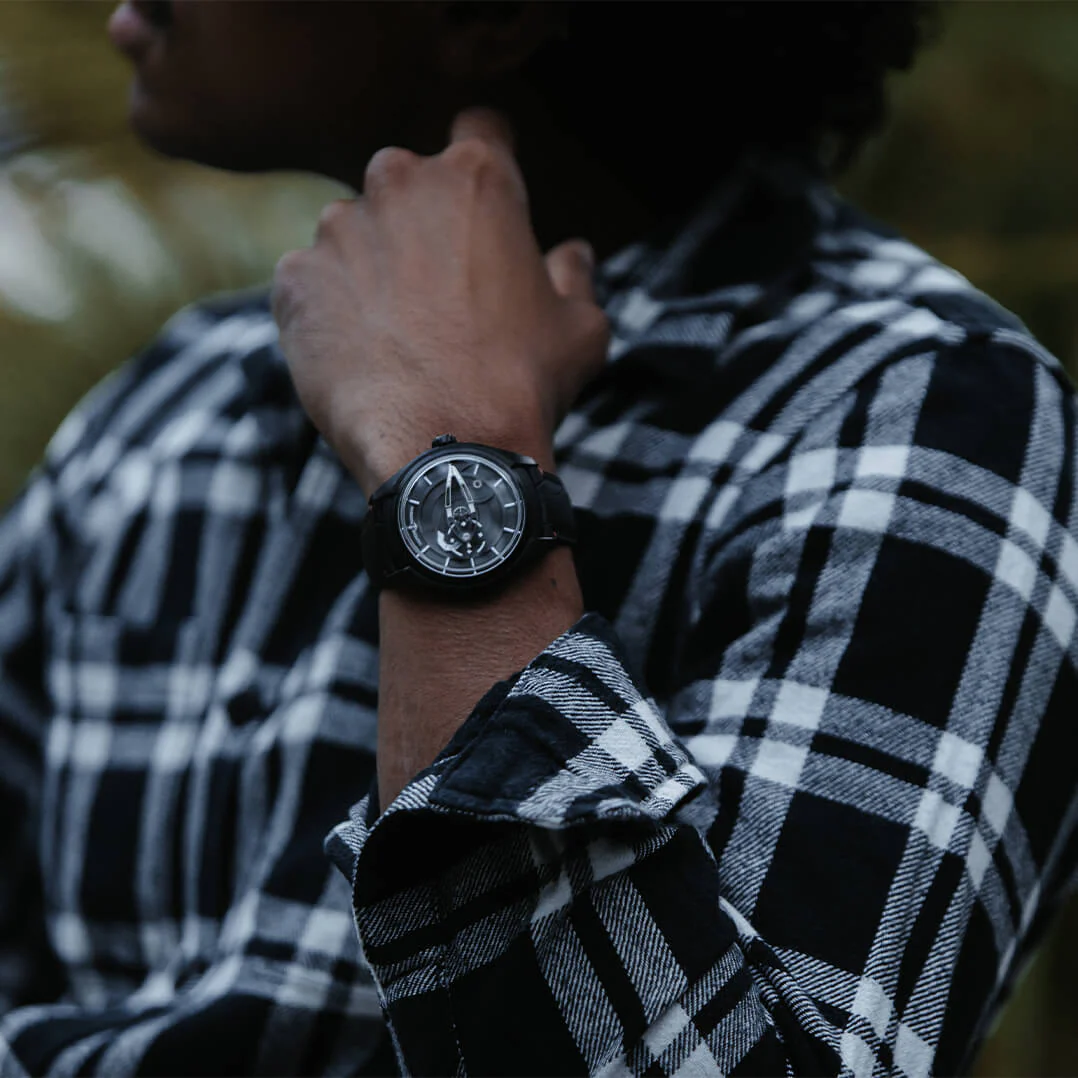 Ulysse Nardin - Freak X Black - Alligator Leather Strap - 43mm - Image 2