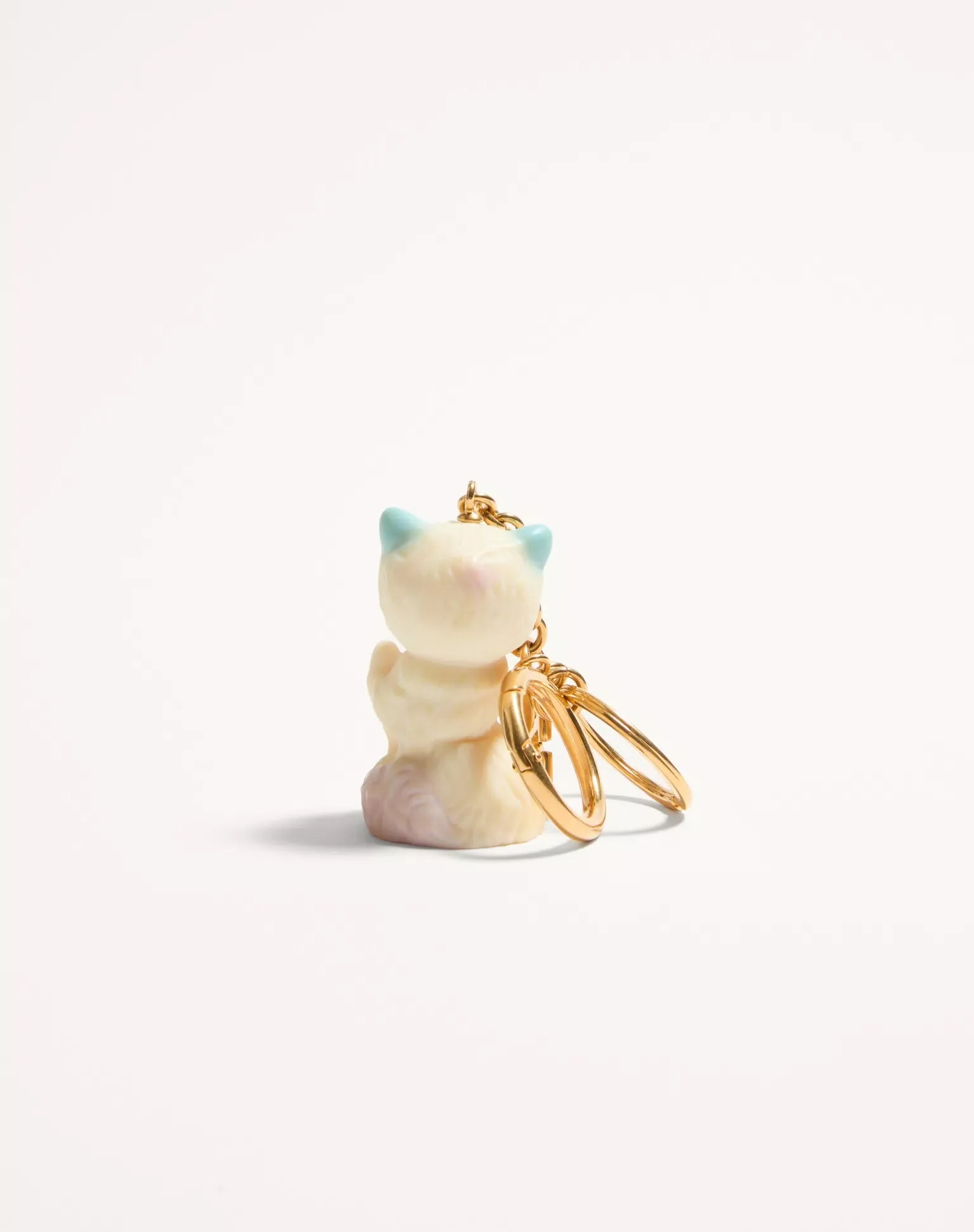 Valentino Garavani Le Chat De La Maison Nylon Bag Charm With Key Ring - Image 4