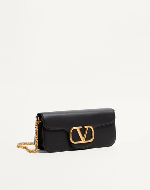 Valentino Garavani Locò Calfskin Shoulder Bag - Image 4