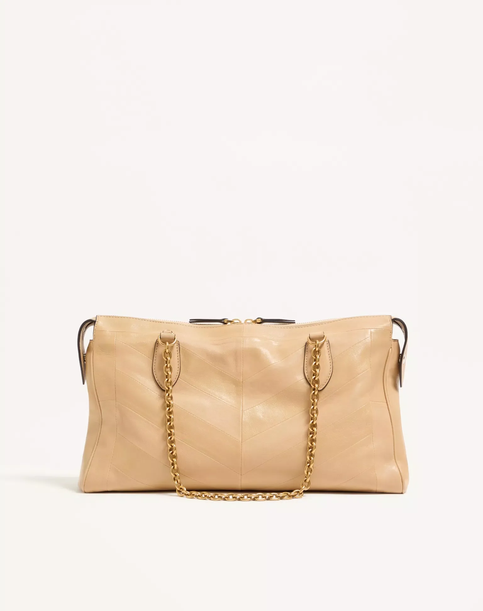 Valentino Garavani Panthea Shoulder Bag In Nappa Leather With Chevron Pattern - Image 11