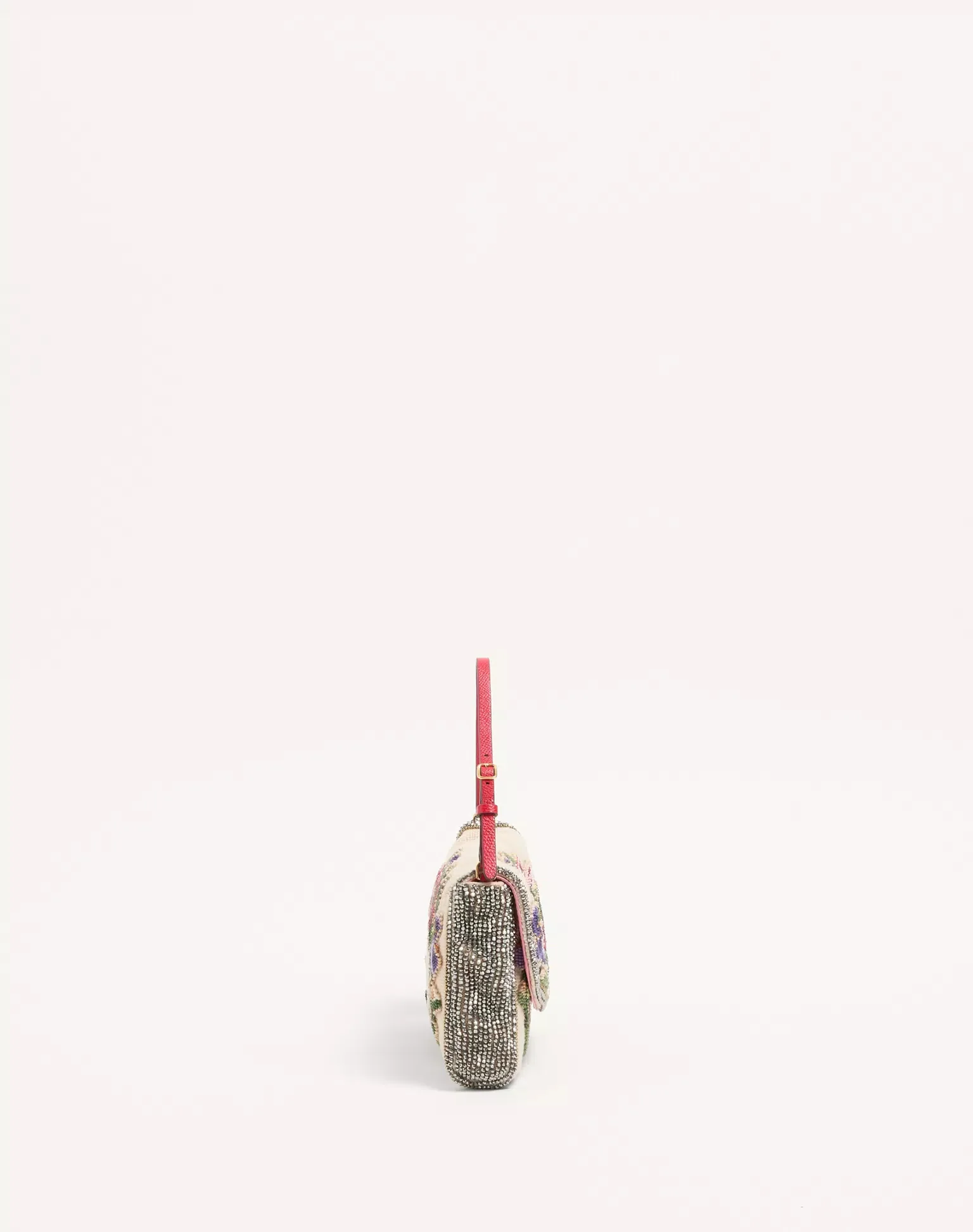 Valentino Garavani Vain Soft Embroidered Small Shoulder Bag - Image 4