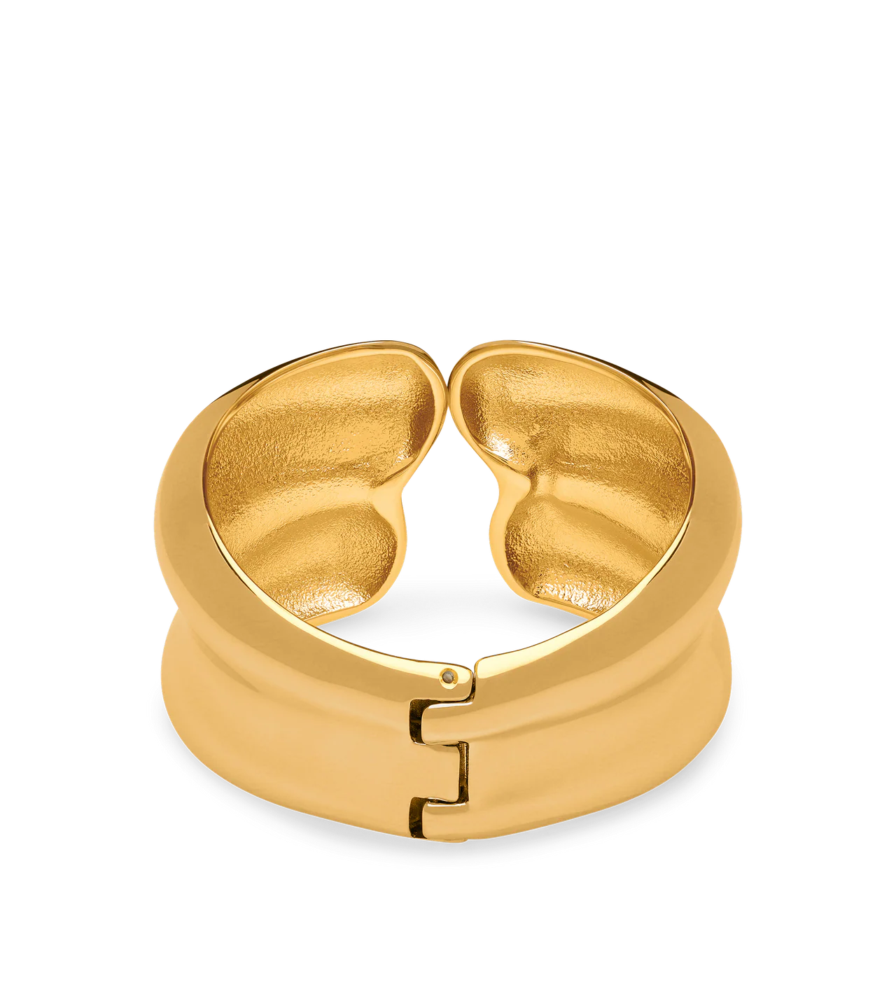 Vintage Gold Brass Liza Cuff - Image 3