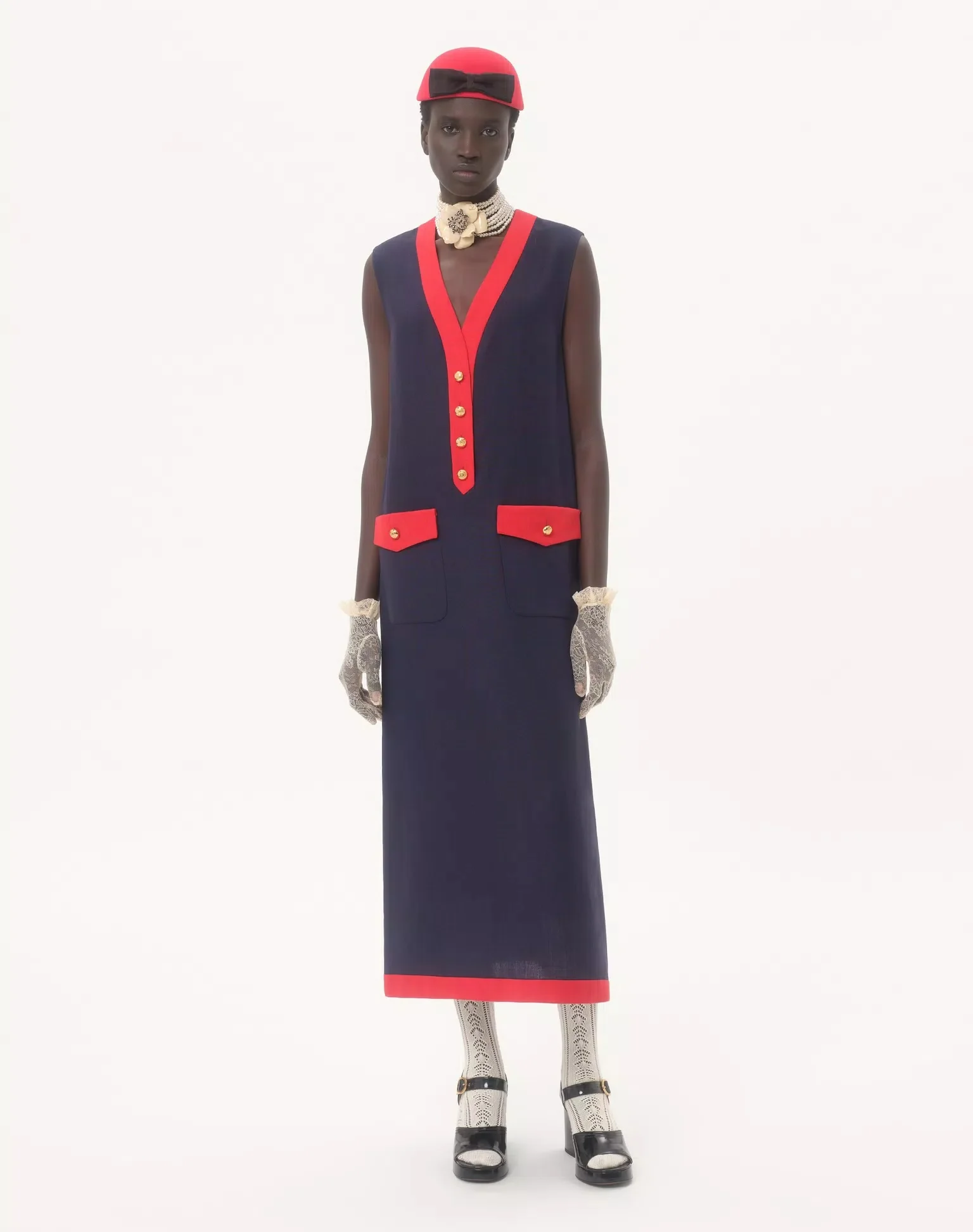 Viscose Linen Midi Dress - Image 3