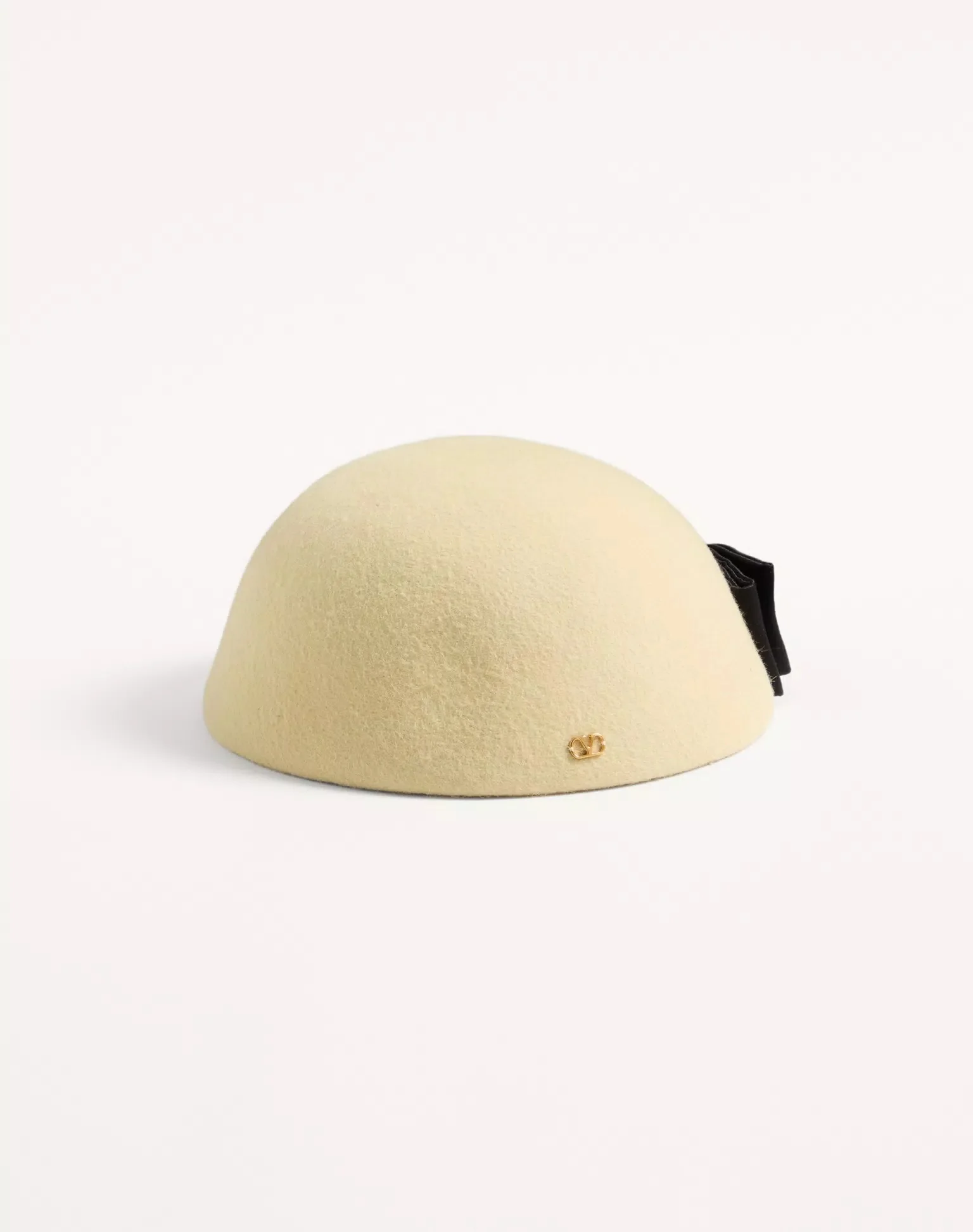 Vlogo Signature Hat In Lapin Fabric With Satin Bow - Image 4