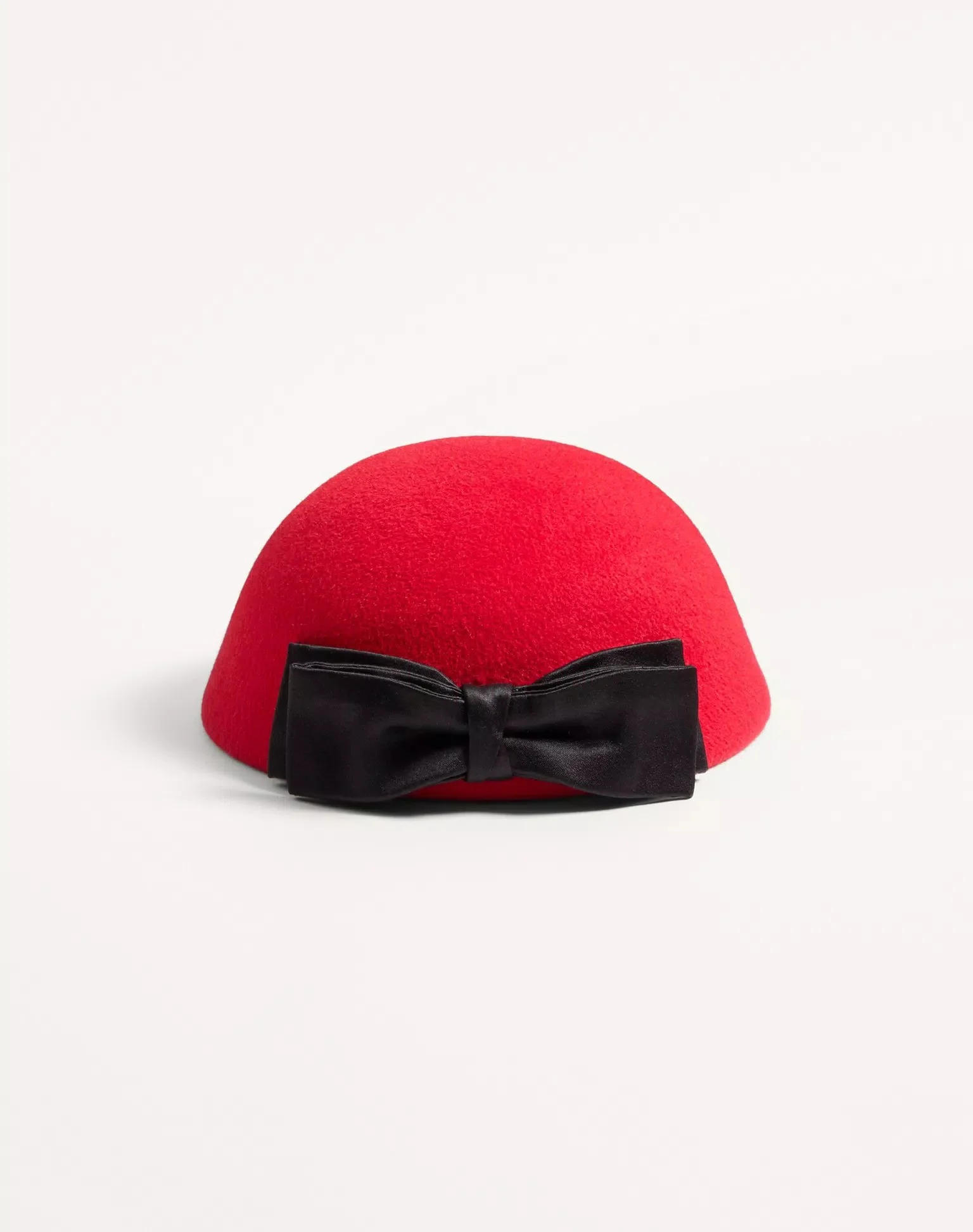Vlogo Signature Hat In Lapin Fabric With Satin Bow - Image 5