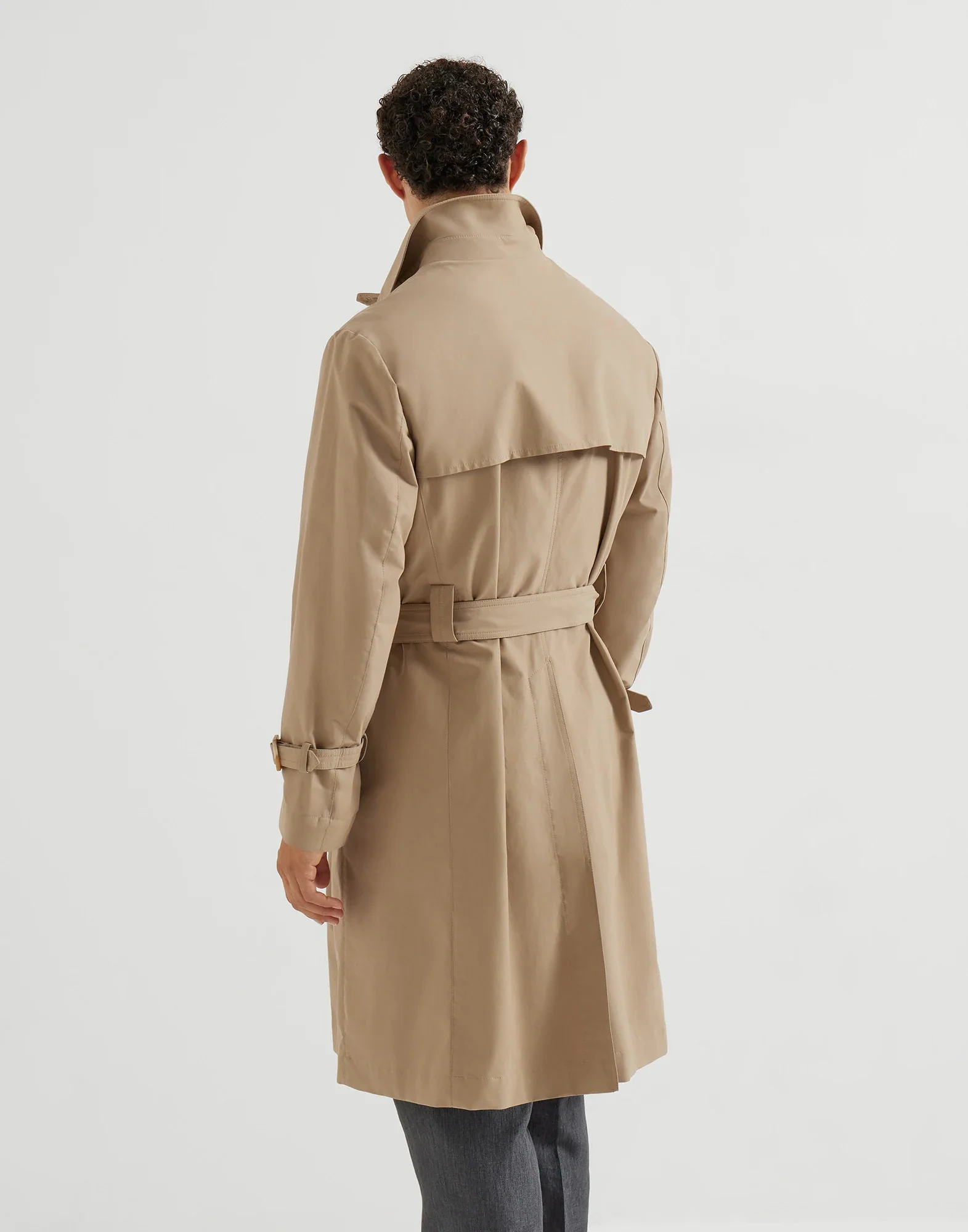 Water-resistant Techno Cotton Gabardine Outerwear - Image 3
