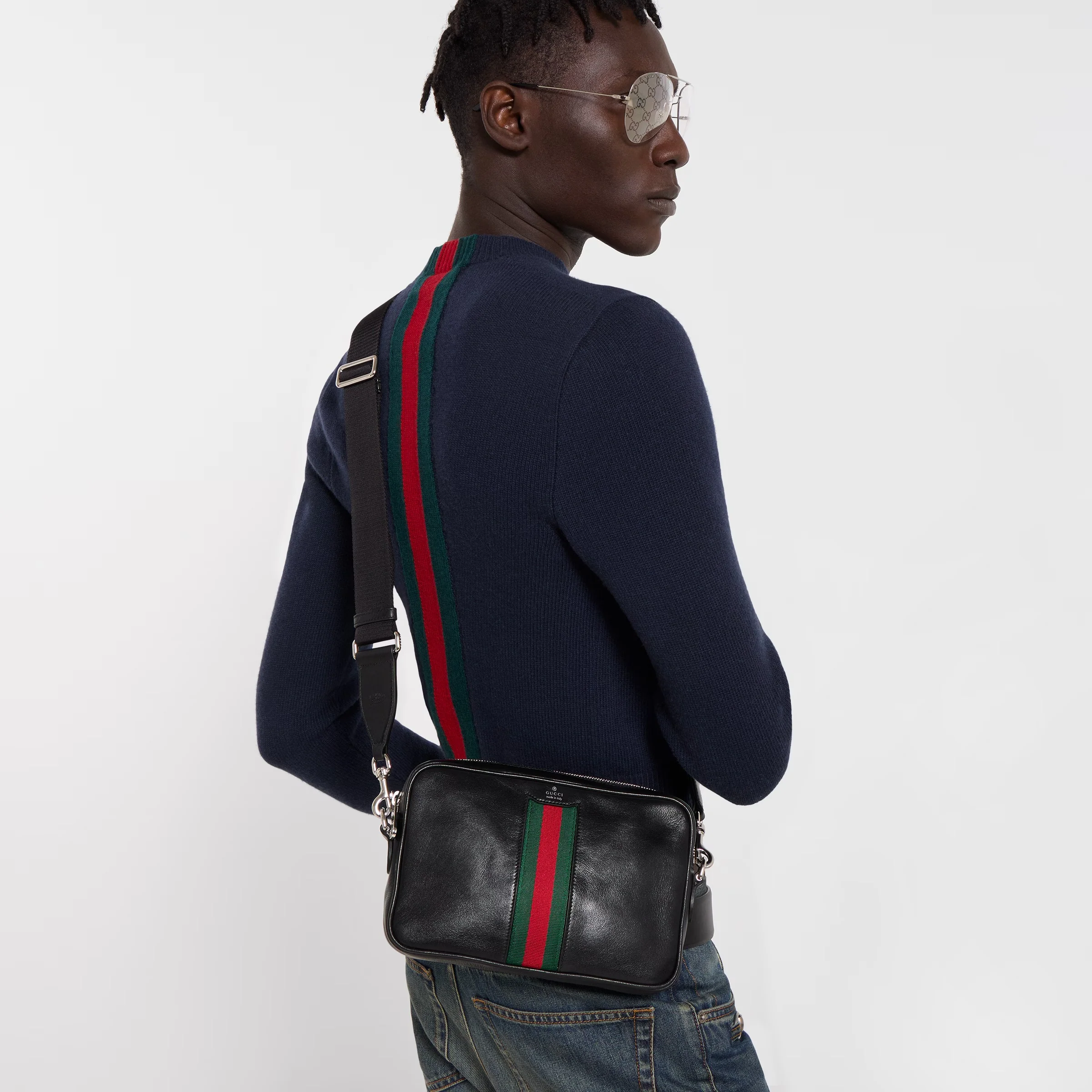 Web Trademark Small Crossbody Bag - Image 3