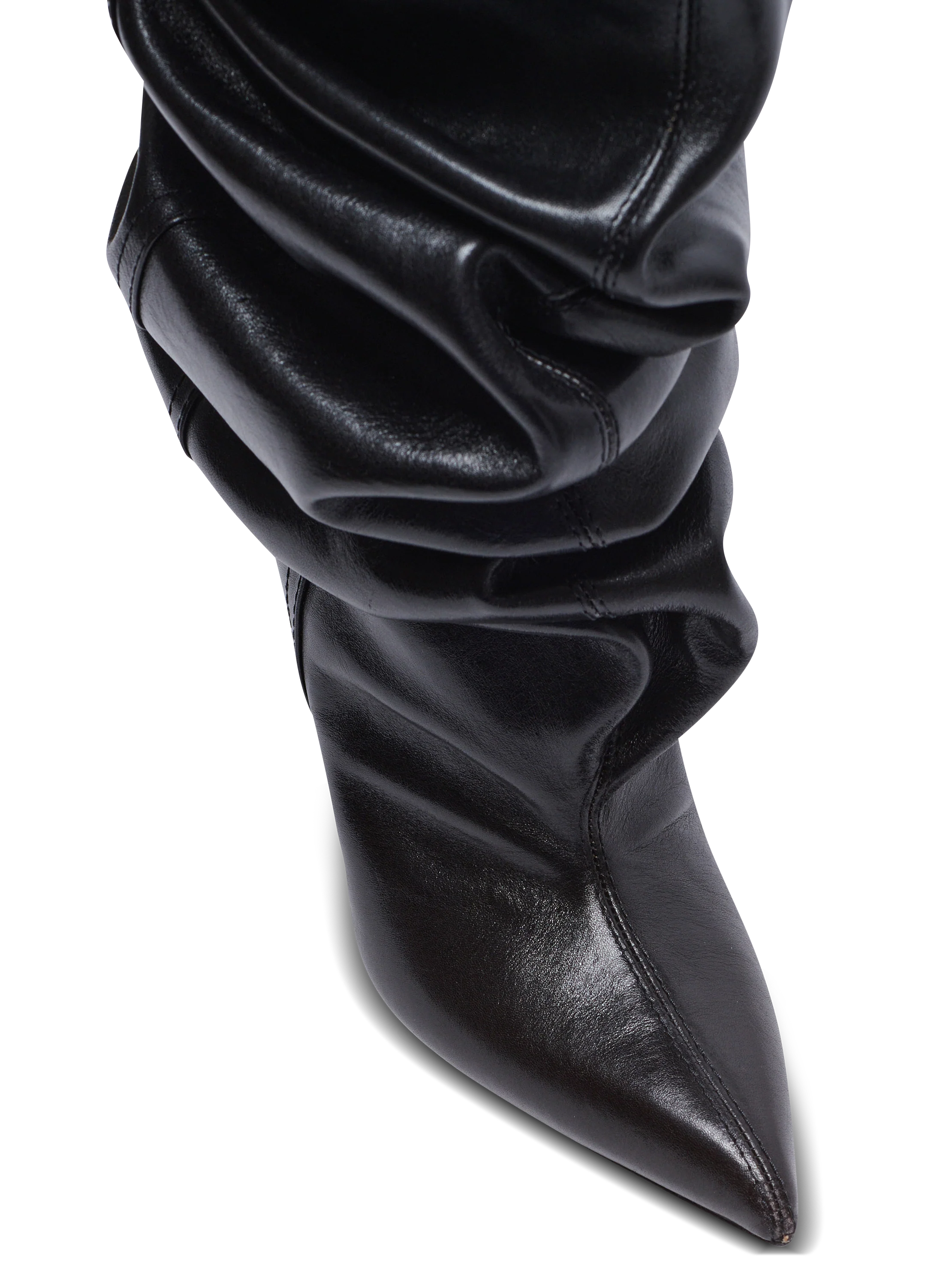 Wedge Thigh-High Boots - Image 3