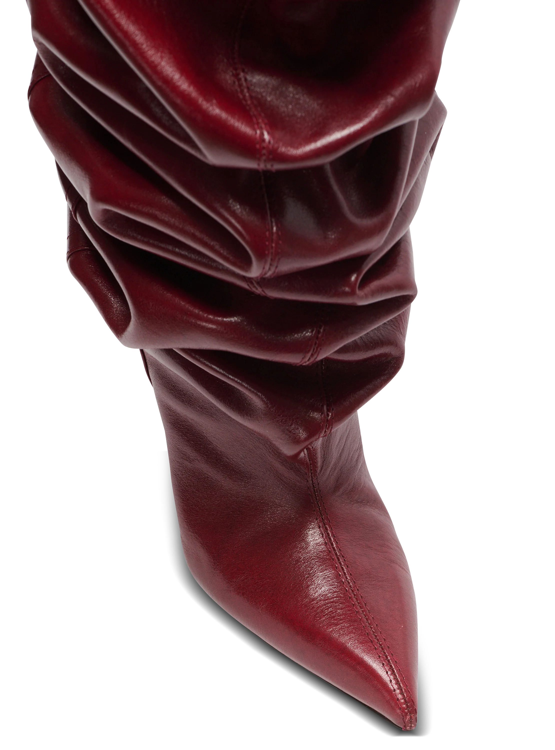 Wedge Thigh-High Boots - Image 7