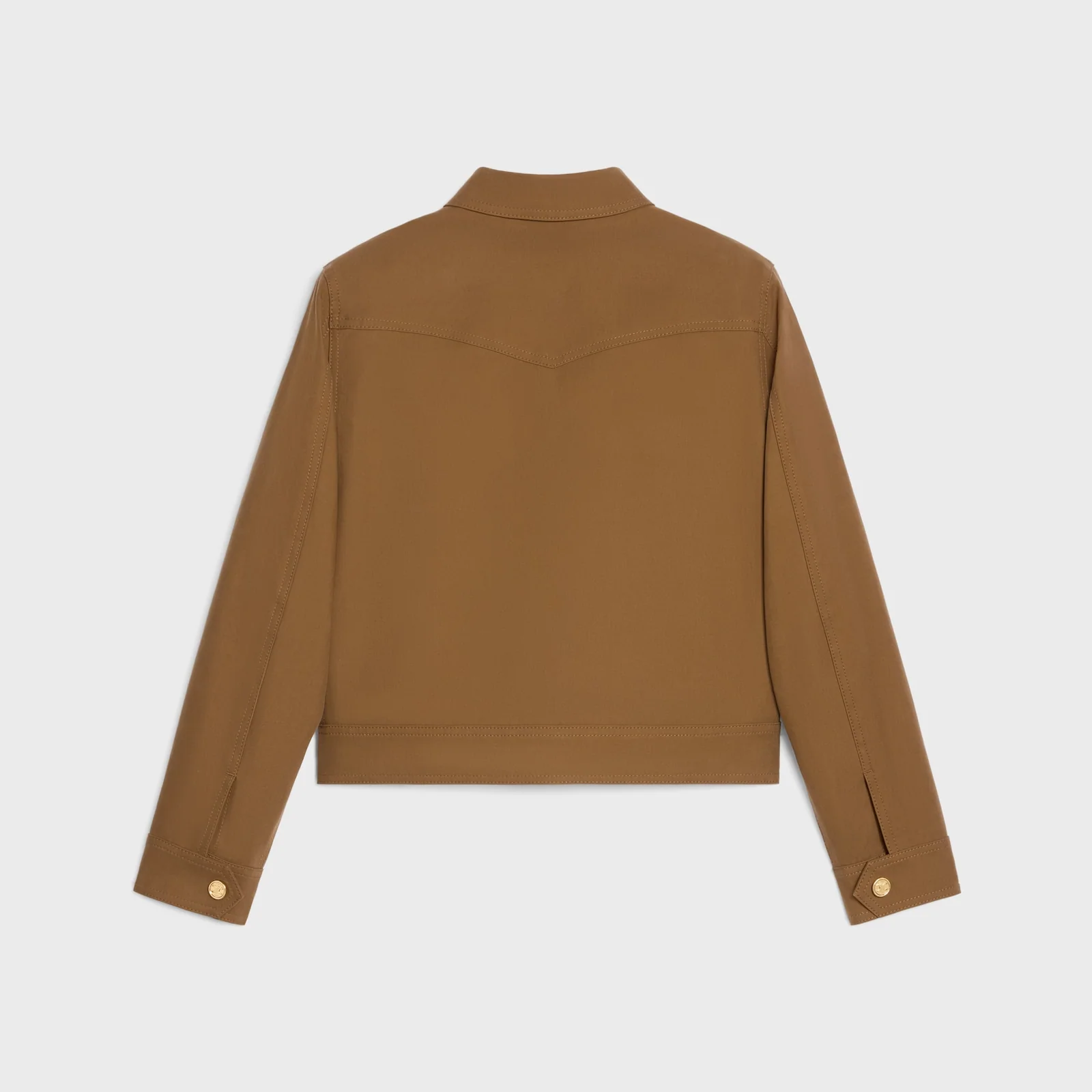 Western Blouson Jacket In Cotton Twill - Image 3