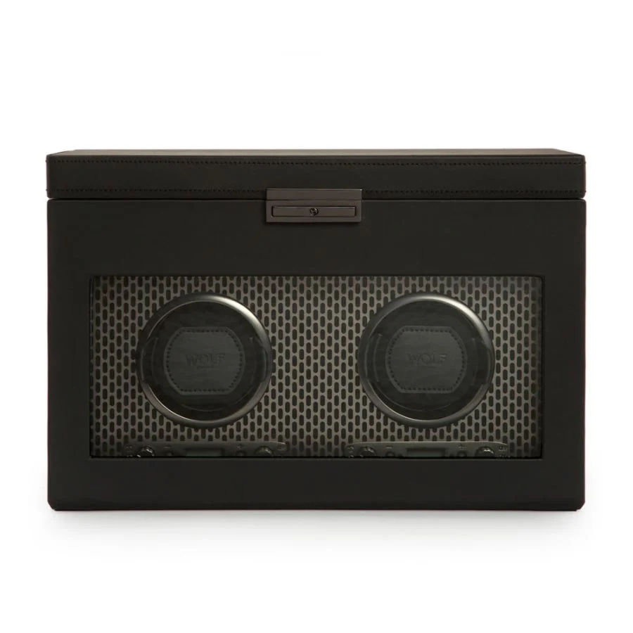 Axis Double Watch Winder With Storage - Image 7