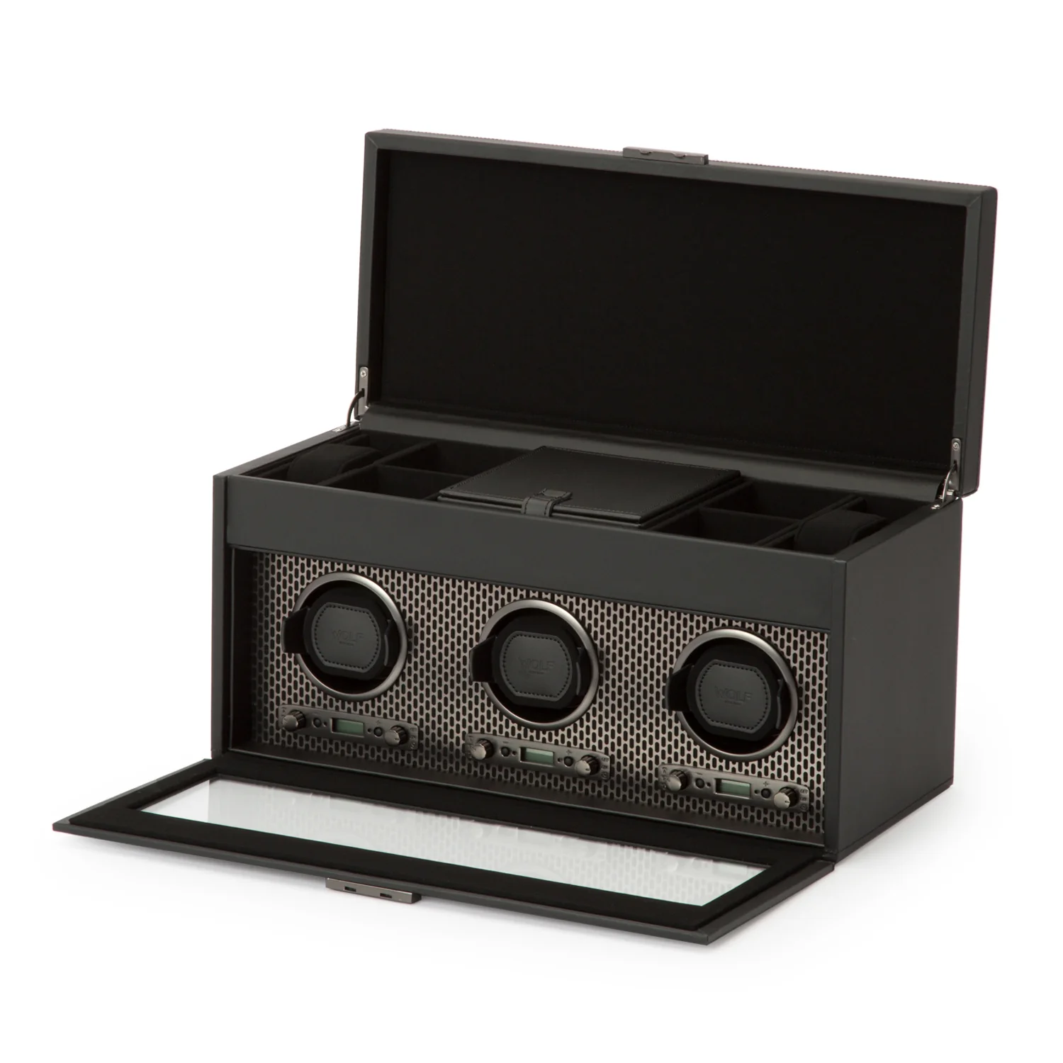 Axis Triple Watch Winder With Storage - Image 6