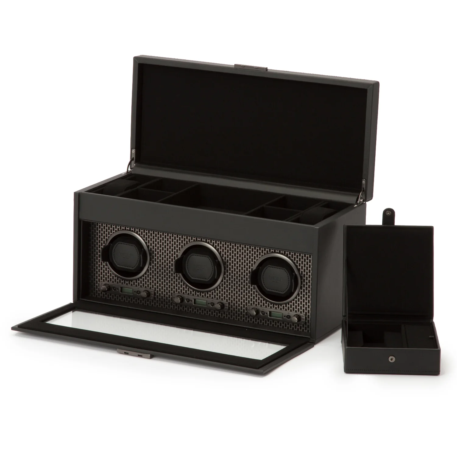 Axis Triple Watch Winder With Storage - Image 7
