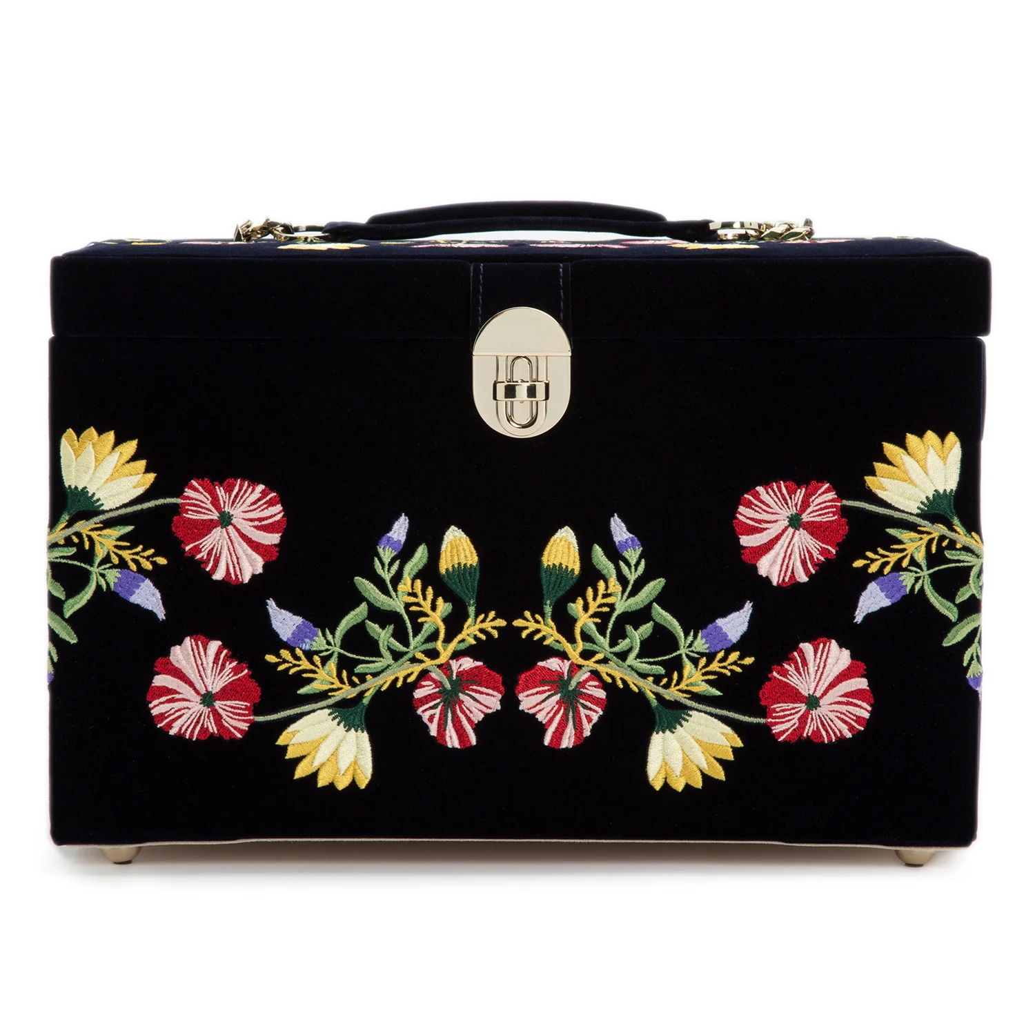 Zoe Large Jewelry Box Indigo - Image 2