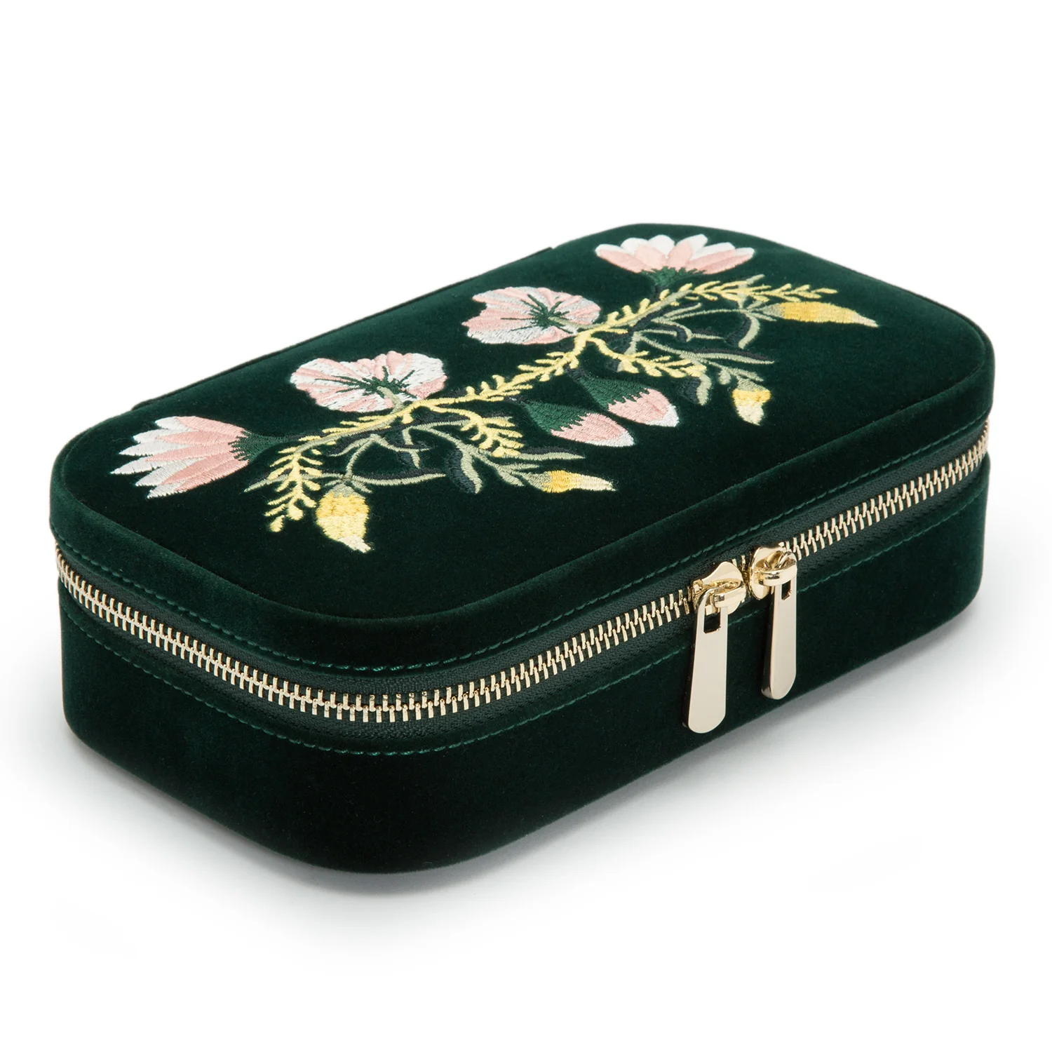 Zoe Travel Zip Case Forest Green - Image 2