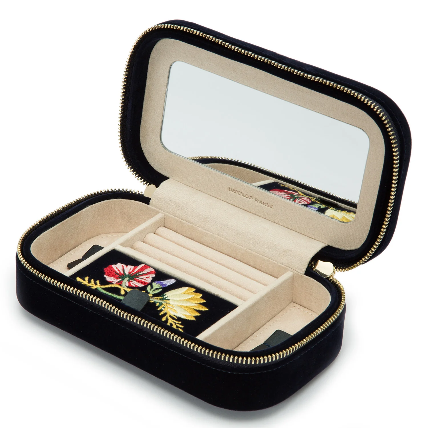 Zoe Travel Zip Case Indigo - Image 3