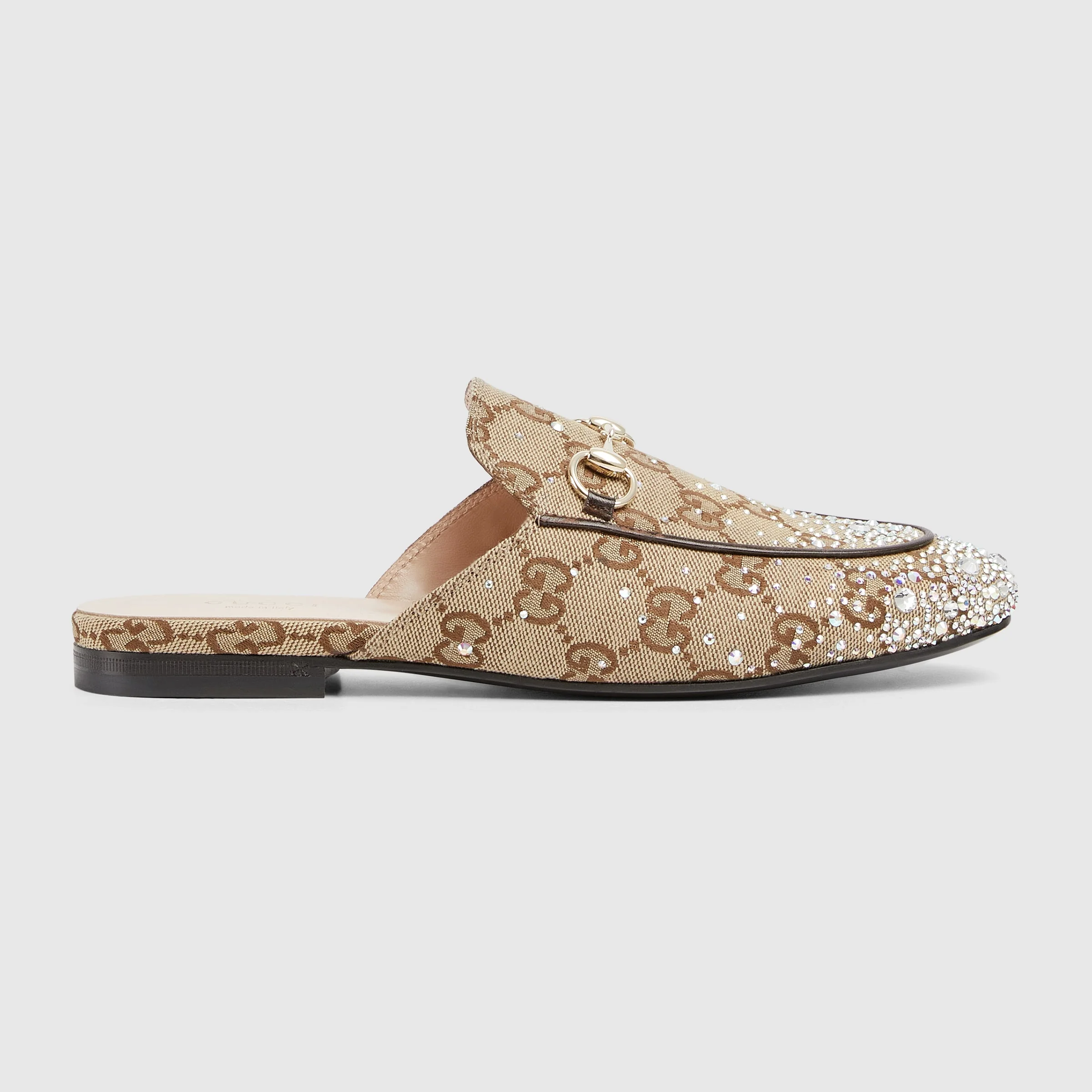Women's Princetown Slipper With Crystals - Image 5