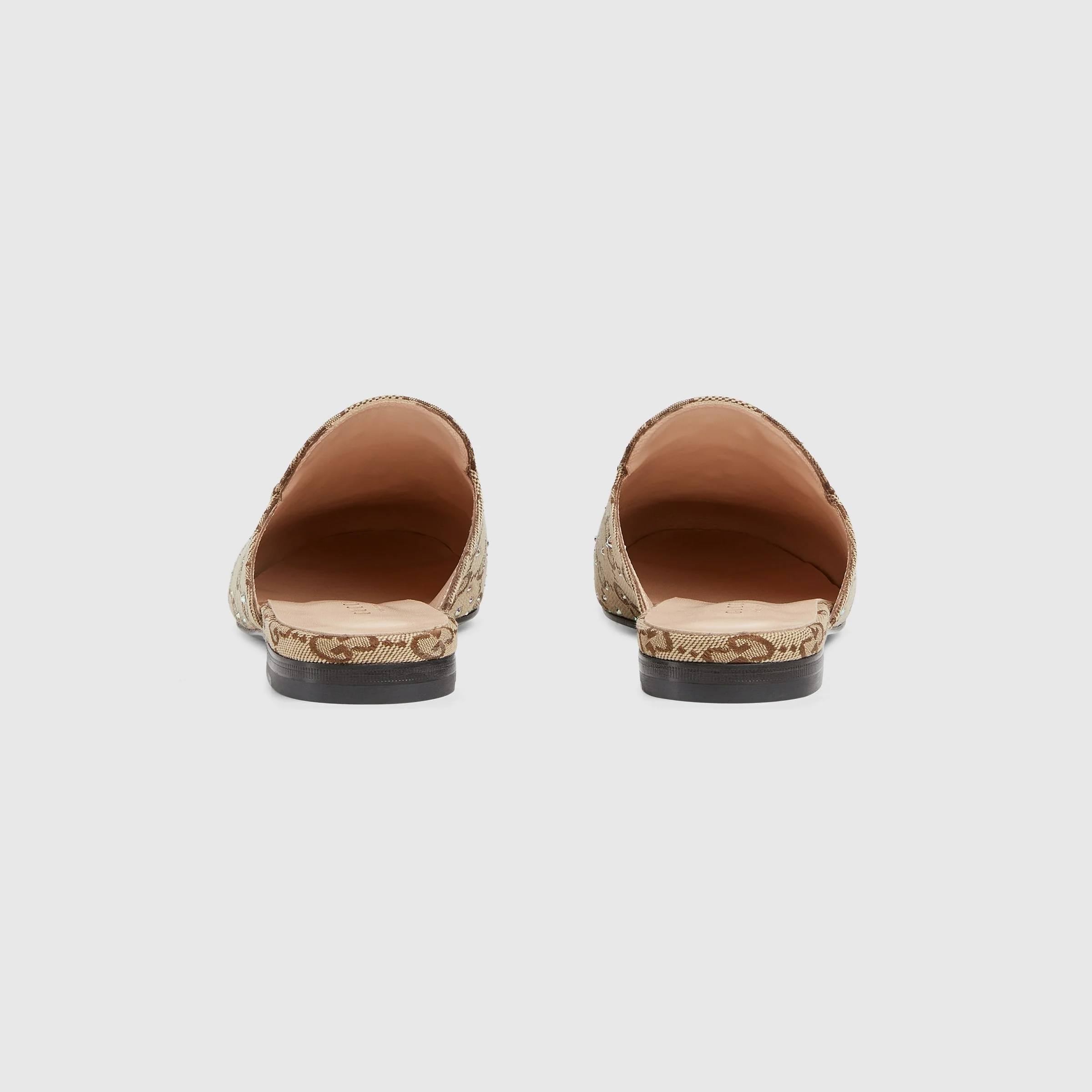 Women's Princetown Slipper With Crystals - Image 7