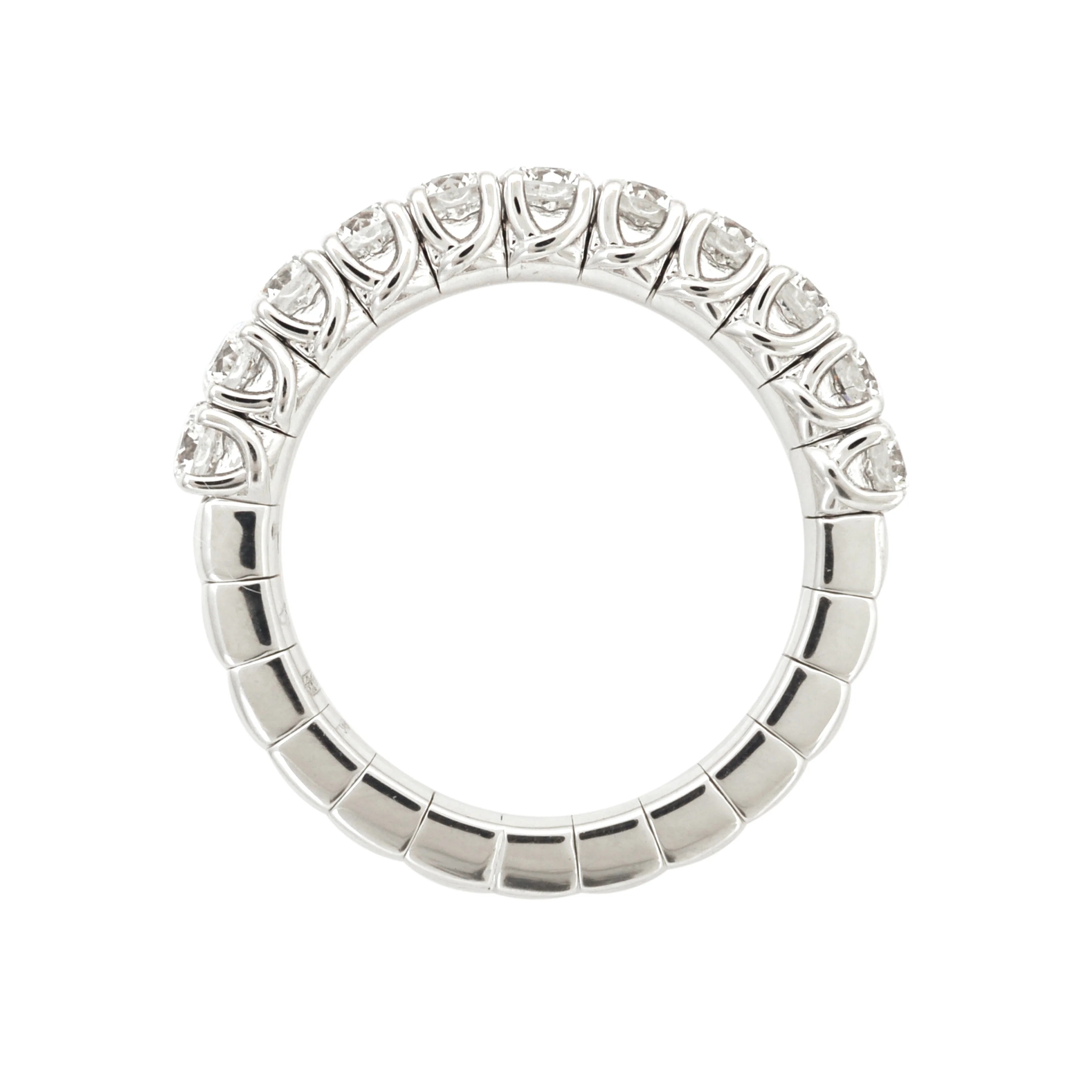 Xpandable™ half-way eternity diamond band - Image 4