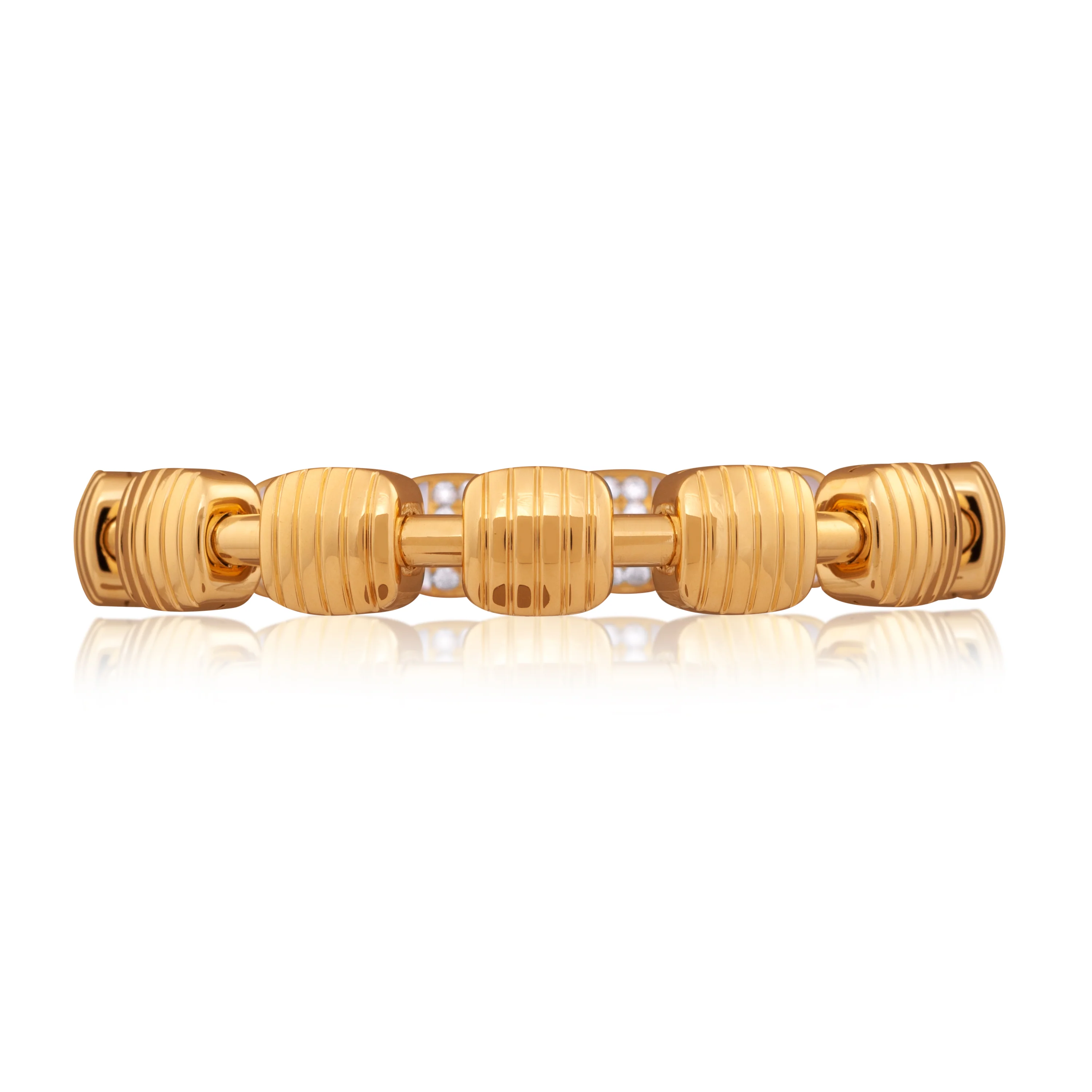 Xpandable™ Reversible diamond and mother-of-pearl bracelet - Image 5