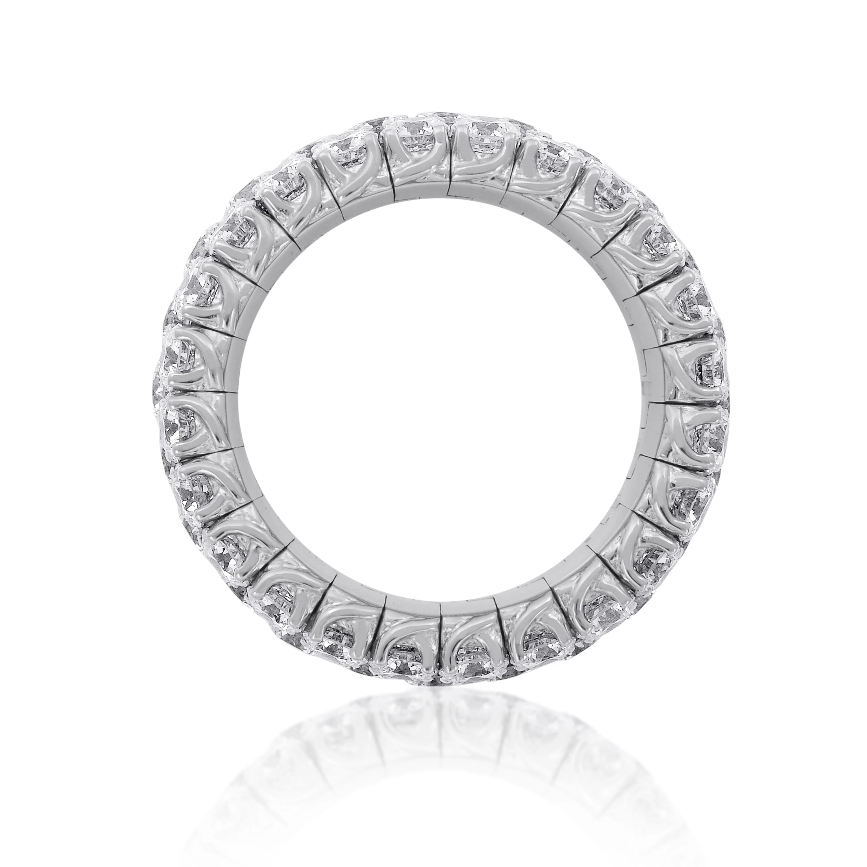 Xpandable™ three-row diamond band - Image 4